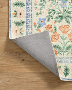 Loloi Rifle Paper Co. Eden Collection EDE-02 Mughal Garden Cream 2'-3" x 3'-9" Accent Rug feat. CloudPile™