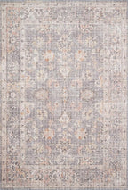 Loloi II Skye Collection SKY-01 Grey/Apricot 2'-6" x 7'-6" Runner Rug
