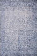 Loloi Loren Collection LQ-09 Slate 3'-6" x 5'-6" Accent Rug