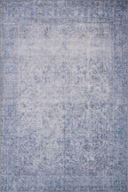 Loloi Loren Collection LQ-09 Slate 3'-6" x 5'-6" Accent Rug