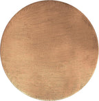 SIMPLIHOME Johnsen 30-inch Wide Metal Drum Coffee Table in Antique Copper, Boho-Style Cocktail Table for Living Room or Family Room, Assembled
