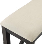 Crosley Furniture Hayden Wood Dining Bench for Entryway or Mudroom, Slate