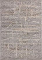 Loloi Amber Lewis Monty Collection MOT-07 Natural/Mist 4'-0" x 6'-0", .50" Pile Height, Accent Rug