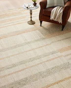 Loloi Chris Loves Julia Chris Collection CHR-04 Natural/Multi 2'-0'' x 5'-0'', .50" Pile Height, Accent Rug