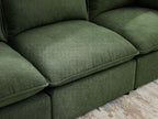VANOMi Modular Sectional Sofa, 6 Seater Sleeper Sectional Sofa Modular Sectional Couch for Living Room, Sofa Bed-M