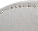 Christopher Knight Home Nora Headboard - Fully Upholstered, Queen / Full, Light Grey