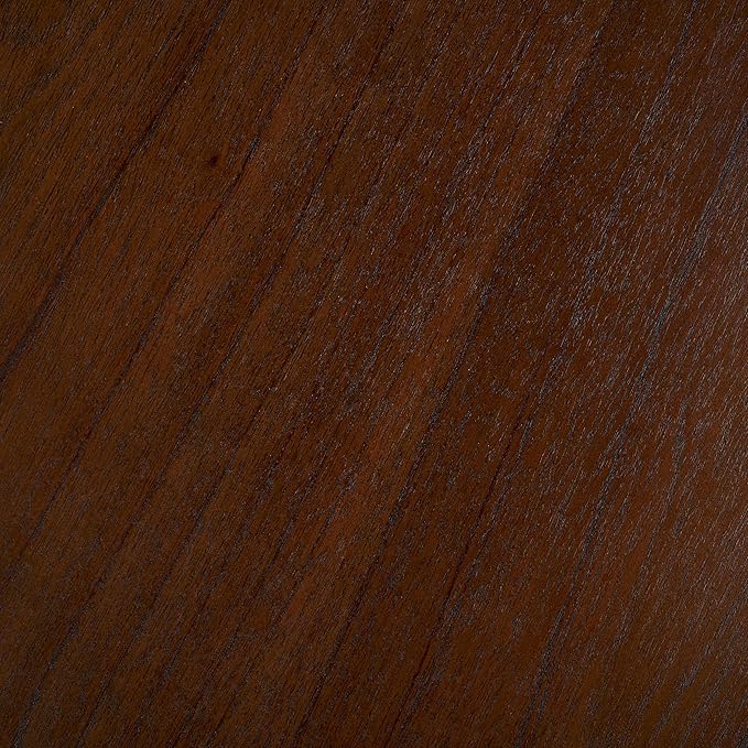 SAFAVIEH Couture Collection Barnard Walnut Round Solid Wood Coffee Table