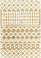 Livabliss Hapsburg Moroccan Shag Area Rug,6'7" x 9'6",Camel