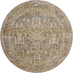 Loloi Magnolia Home by Joanna Gaines Junie Collection JUE-02 Moss/Natural 3'-11" x 5'-7", .38" Pile Height, Accent Rug