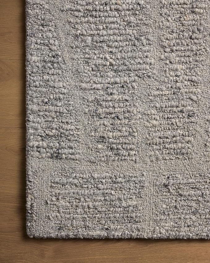 Loloi Magnolia Home by Joanna Gaines Jones Collection JON-04 Slate 7'-9" x 9'-9" Area Rug