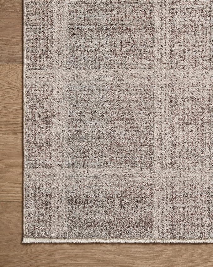 Loloi Angela Rose Ember Collection EMB-10 Fog/Dove 3'-6" x 5'-6" Accent Rug