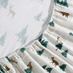 Eddie Bauer - Twin Sheets, Cotton Flannel Bedding Set, Brushed For Extra Softness, Cozy Home Decor (Deer Hollow, Twin)