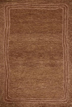 Loloi Leanne Ford Craven Collection CVN-02 Spice/Rose 7'-9" x 9'-9" Area Rug Geometrical, Patterned, Neutral, Living Room, Bedroom, Dining Room