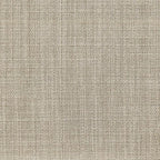 Amazon Basics Round Linen Ottoman with Storage, Tufted Upholstered Footstool for Living Room and Bedroom, 20" x 17", Linen Burlap Beige