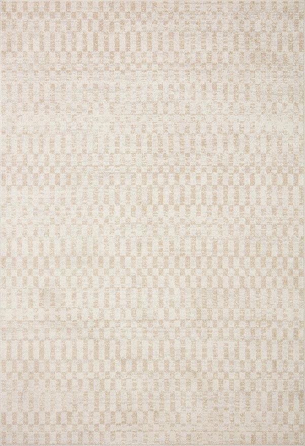 Loloi Kamala Collection KAM-05 Ivory/Natural 7'-10" x 10' Area Rug
