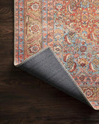 Loloi Loren Collection LQ-06 Red/Multi 5'-0" x 7'-6" Area Rug