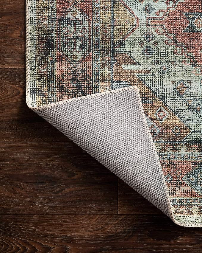 Loloi Skye Collection SKY-06 Apricot/Mist 9'-0" x 12'-0" Area Rug