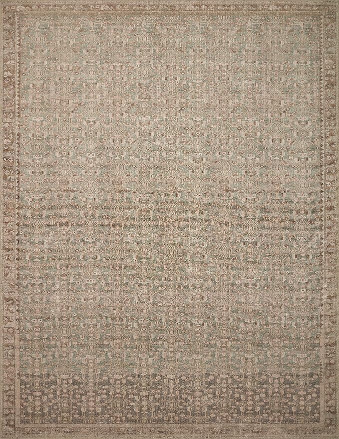 Loloi Angela Rose Aubrey Collection AUB-04 Sage/Bark 2'-0" x 5'-0", .19" Pile Height, Accent Rug