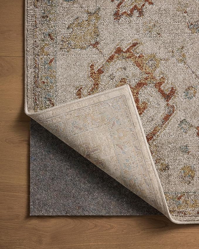 Loloi Magnolia Home by Joanna Gaines Mona Collection MOA-02 Oatmeal/Multi 11'-6" x 15'-6" Area Rug
