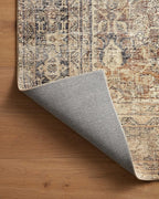 Loloi Amber Lewis Morgan Collection MOG-01 Sunset/Ink 7'-3" x 9'-3" 38" Thick Area Rug feat. CloudPile, Neutral, Room Décor, Vintage Inspired, Livingroom, Bedroom, Dining Area