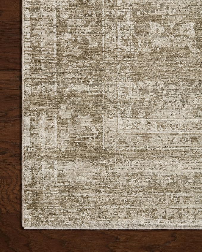 Loloi Amber Lewis Honora Collection HON-01 Khaki/Beige 2'-0" x 3'-4" Accent Rug