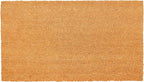 KAF Home Coir Doormat with Heavy-Duty, Weather Resistant, Non-Slip PVC Backing | 17 by 30 Inches, 0.6 Inch Pile Height | Perfect for Indoor and Outdoor Use (Blank)