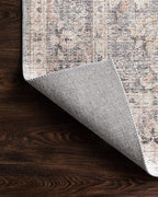 Loloi II Skye Collection SKY-01 Grey/Apricot 2'-6" x 7'-6" Runner Rug