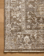 Loloi Magnolia Home by Joanna Gaines Pace Collection PAC-01 Bark/Natural 9'-6" x 9'-6" Round Area Rug