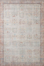 Loloi Rifle Paper Co. Maison Collection MAO-08 Cream 5'-0" x 7'-6", .19" Pile Height, Area Rug