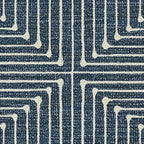 RUGGABLE x Jonathan Adler Machine Washable Modern Area Rug – Inkdrop Lapis Blue 2x3, Stain-Resistant, Non-Slip – Small Rugs for Living Room, Bedroom, Hallway, Entryway & Bathroom–with Cushioned Pad