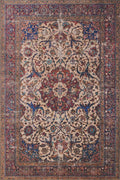 Loloi Loren Collection LQ-11 Sand/Multi 5'-0" x 7'-6" Area Rug