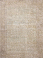 Loloi Amber Lewis Cambria Collection CBR-06 Multi/Natural 2'-6" x 12'-0" Runner Rug Jute, Neutral, Vintage Style, Antique Tone, Living, Bedroom, Dining, Carpet