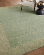 Loloi Chris Loves Julia Francis Collection FRA-02 Green/Natural 2'-3" x 3'-9" Accent Rug