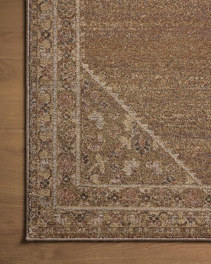 Loloi Magnolia Home by Joanna Gaines Mona Collection MOA-04 Sunset/Natural 10'-0" x 14'-0" Area Rug