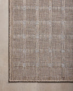 Loloi Amber Lewis Topanga Collection TOP-01 Natural/Bone 6'-7" x 9'-4" Indoor/Outdoor Area Rug