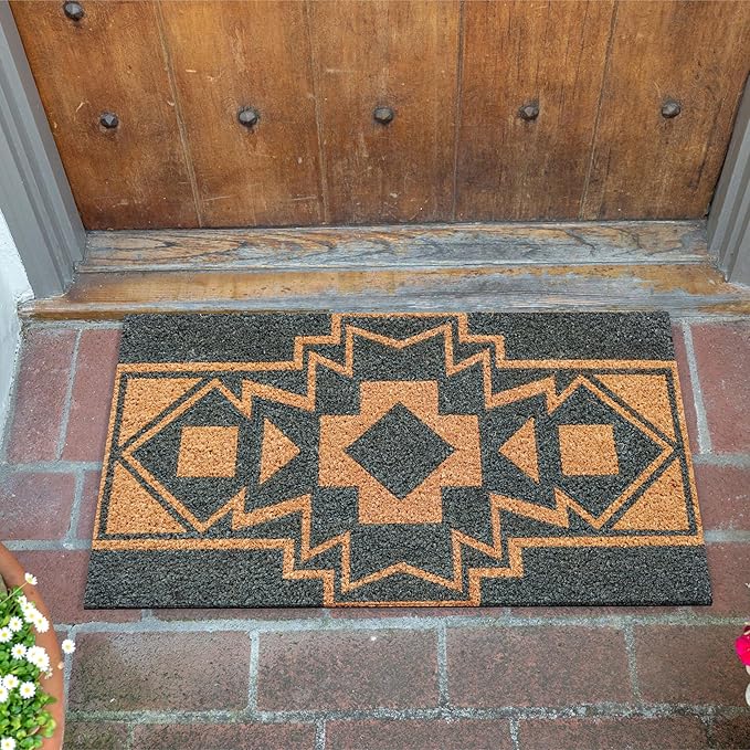 KAF Home New Coir Doormat, Heavy-Duty, Weather Resistant