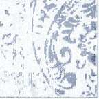 Home Dynamix Nicole Miller Patio Sofia Juniper Indoor/Outdoor Area Rug 5'2"x7'2", Distressed Damask Ivory/Blue