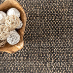 nuLOOM 2'6" x 10' Elfriede Jute & Cotton Hand Woven Area Rug, Elfriede Charcoal, Solid Rustic Farmhouse Style, Weaved Design, Natural Fiber, for Bedroom, Living Room, Hallway, Office, Entryway