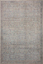 Loloi Adrian Collection ADR-04 Denim/Multi 2'-3" x 3'-9", .19" Thick Accent Rug