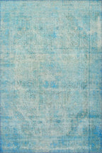 Loloi Loren Collection LQ-08 Aqua 8'-4" x 11'-6" Area Rug