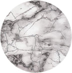 SAFAVIEH Craft Collection 10' Round Grey/Silver CFT877G Modern Abstract Non-Shedding Living Room Dining Bedroom Foyer Area Rug