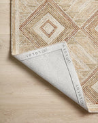 Loloi Varena Collection VAR-01 Sand/Clay 2'-6" x 7'-6" Runner Rug