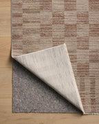 Loloi Amber Lewis Cali Collection CIL-06 Brick/Natural 9'-6" x 13', .25" Pile Height, Area Rug