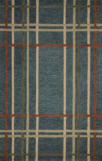 Loloi Magnolia Home by Joanna Gaines Waylon Collection WAY-01 Denim/Multi 3'-6" x 5'-6" Accent Rug