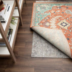 Mohawk Home 8' 2" x 11' 8" Non Slip Grip Rug Pad 1/4 Thick Felt + Rubber Backing - Dual Surface Safe for All Floors