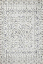 Loloi Rifle Paper Co. Maison Collection MAO-03 Rosette Ivory 2'-6" x 9'-6", .19" Pile Height, Runner Rug