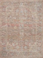 Loloi Magnolia Home by Joanna Gaines Millie Collection MIE-04 Sunset/Multi 11'-6" x 15'-7", .25" Pile Height, Area Rug