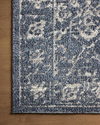 Loloi Magnolia Home by Joanna Gaines Gigi Collection GIG-02 Navy/Stone 4'-0" x 6'-0" Accent Rug