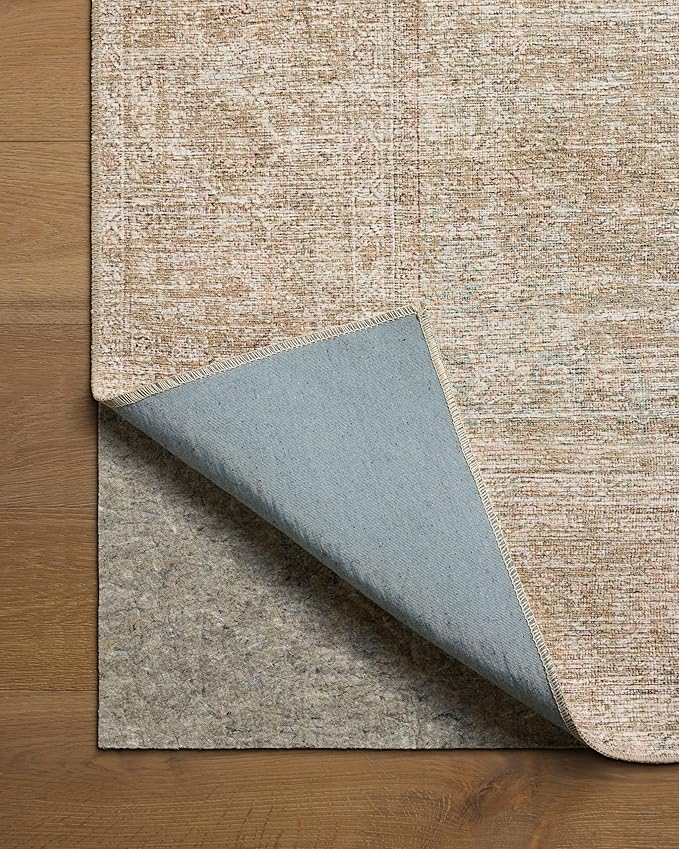 Loloi Amber Lewis Cambria Collection CBR-06 Multi/Natural 5'-0" x 7'-6" Area Rug Jute, Neutral, Vintage Style, Antique Tone, Living, Bedroom, Dining, Carpet