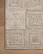 Loloi Darby Collection DAR-05 Beige/Grey 7'-10" x 10' Area Rug